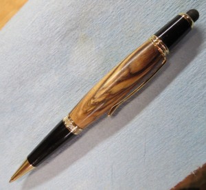 wooden writing pen