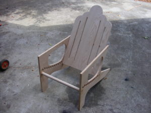 adirondack chair tutorial