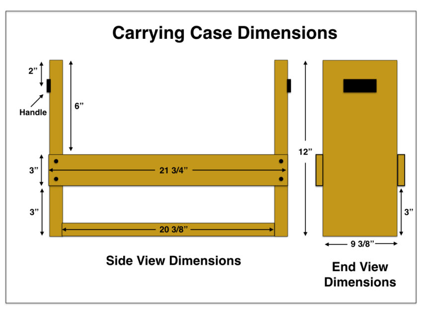 How to Make a Giant Jenga-Like Yard Game With Carrying Case