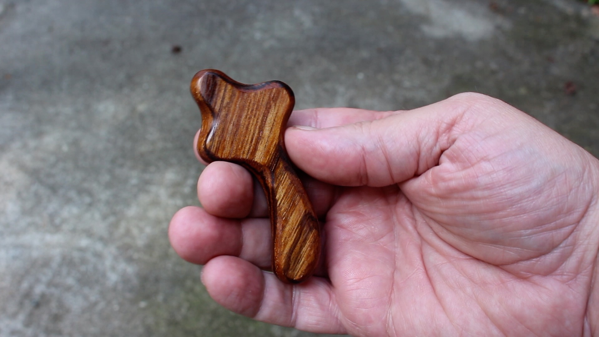 Pocket Cross, Olive Wood Pocket Cross